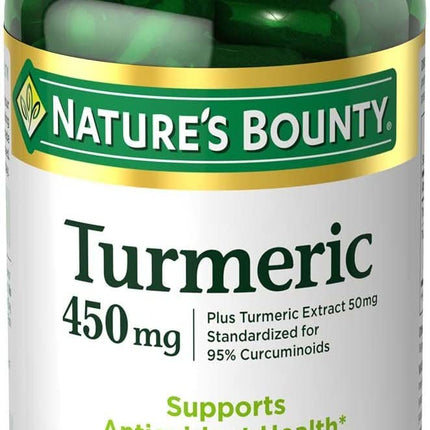 Nature's Bounty Turmeric 450mg 60 caps