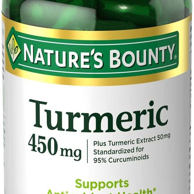 Nature's Bounty Turmeric 450mg 60 caps