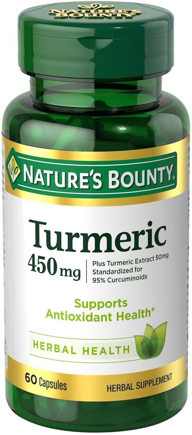 Nature's Bounty Turmeric 450mg 60 caps