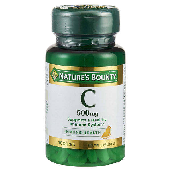 Nature's Bounty Vit. C 500mg Tabs 100's
