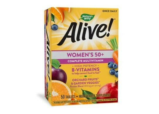 Nature's Way Alive Women 50+ Tabs 50's