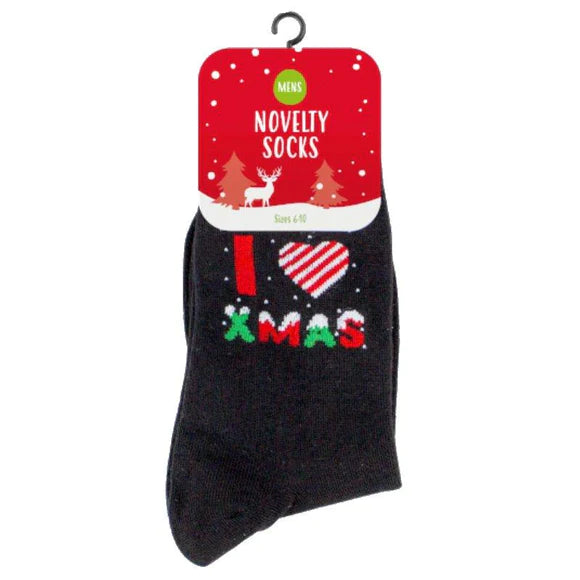 Christmas Novelty Socks Mens Size 6 - 10