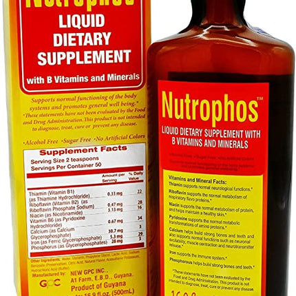 Nutrophos The Nerve Tonic With Vitamin B 200ml