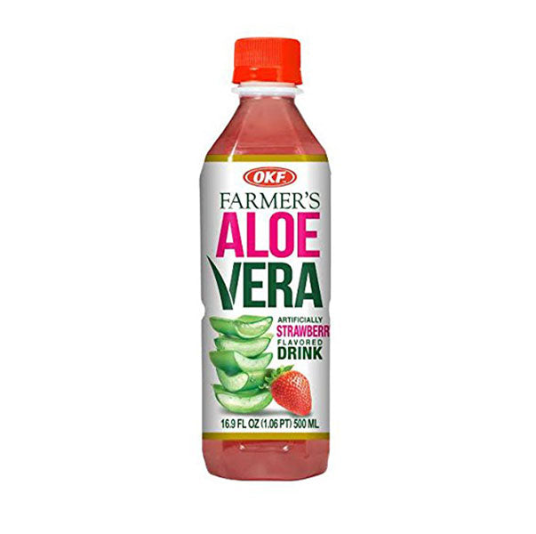 OKF Aloe Vera Strawberry 500ml