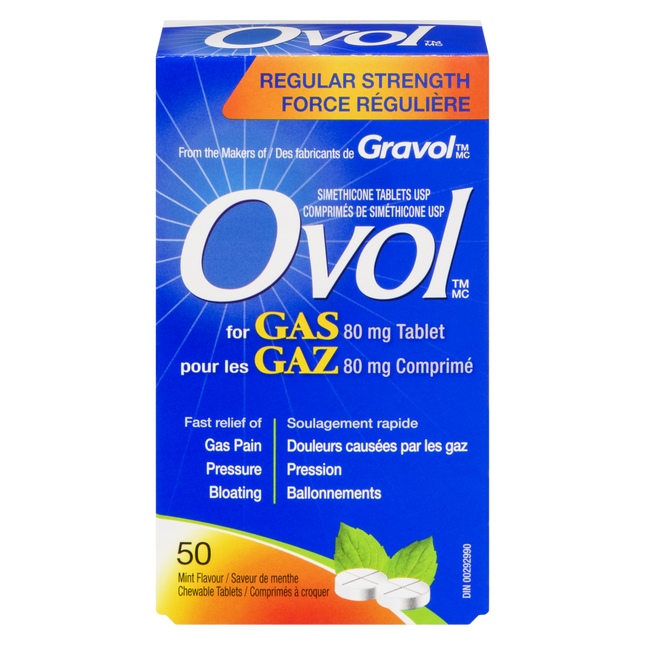 Ovol Chewable Tablets 80mg Reg.Strength 50's