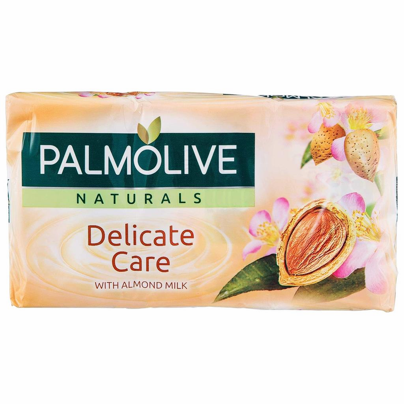 Palmolive Soap Delicate Care W/Amlond Bar 3pk