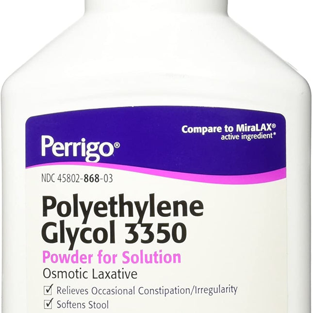 Perrigo Polyethylene Glycol 3350 4.1oz