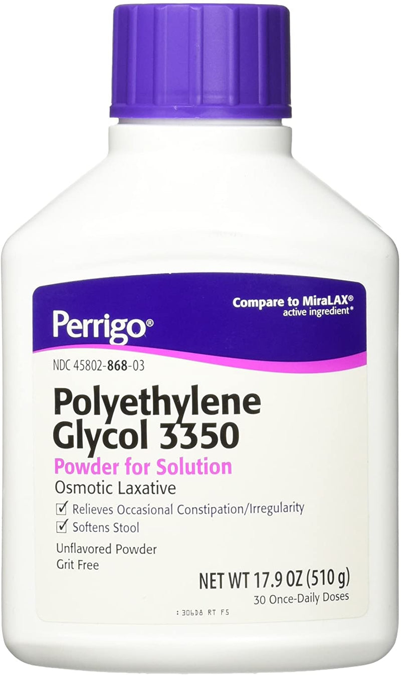 Perrigo Polyethylene Glycol 3350 4.1oz