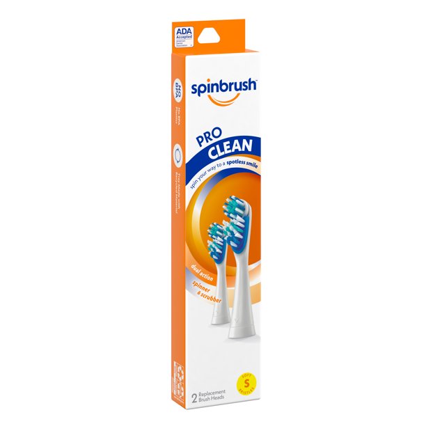 Arm & Hammer Pro Clean  Spin Brush Heads 2pk