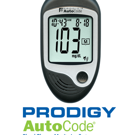 Prodigy AutoCode Blood Glucose Monitor - No Strips