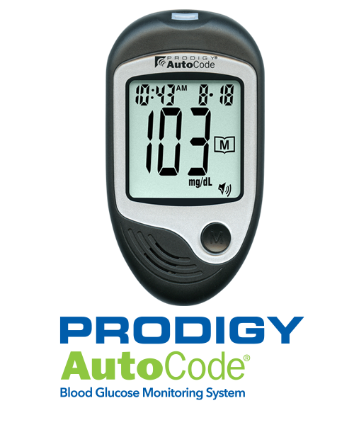 Prodigy AutoCode Blood Glucose Monitor - No Strips