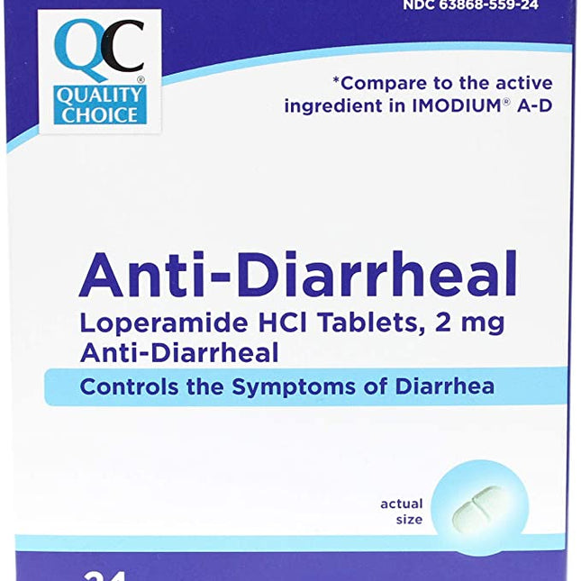 Qc Anti-Diarrheal 2mg Caplets 12s