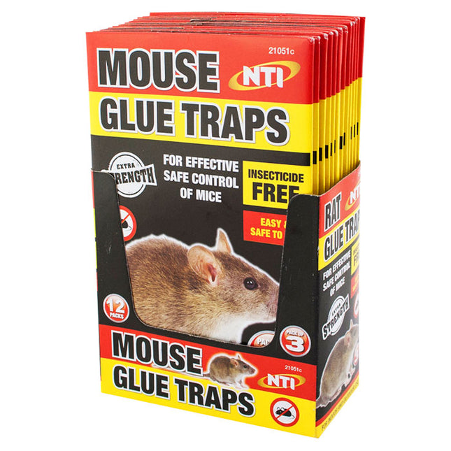 NTI Mouse Glue Trap 3Pack