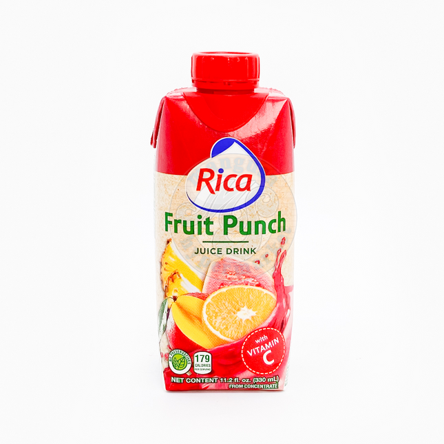 Rica Fruit Punch Juice Drink 330ml  18/case