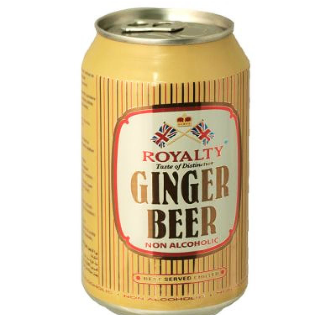 Royalty Ginger Beer Regular 330m1
