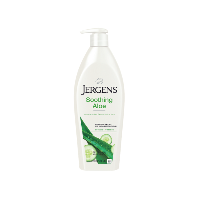 Jergens Soothing Aloe Relief Hydrates& 16.8oz