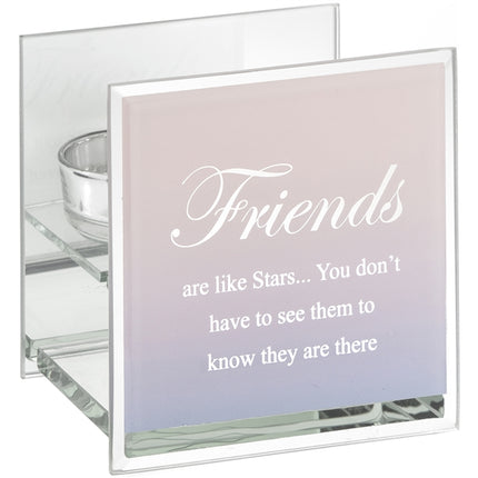 Sentiments Tea Light Holder Friends