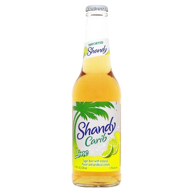 Carib Shandy Beverage Lime 275ml