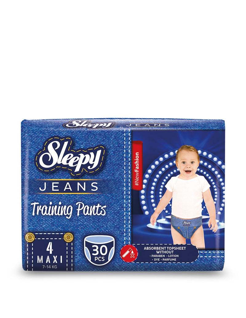 Sleepy Jeans Training Pants No.4  7-14kg 30pk