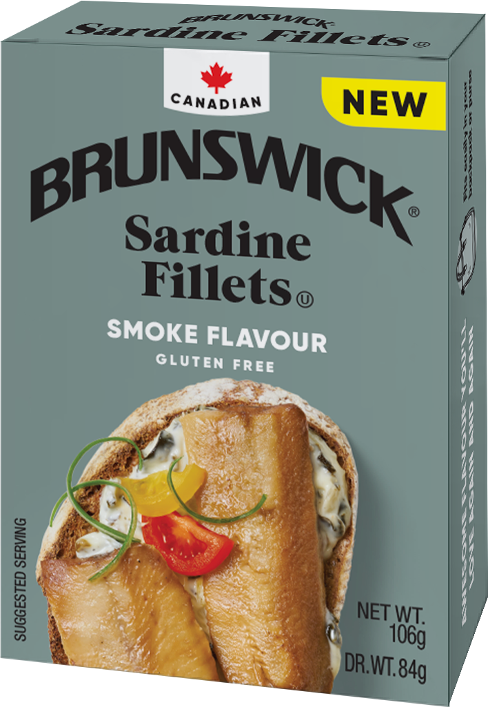 Brunswick Sardine Fillets Smoke Flavour 106g