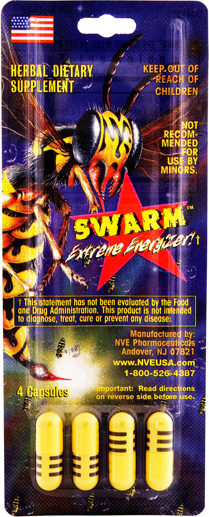 Stacker2 Swarm  Dietary Supp Extreme Energy 4 cap