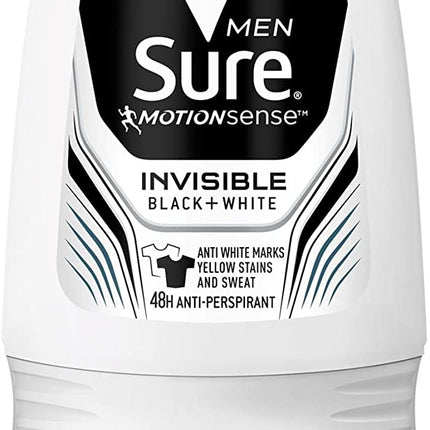 Sure Men Invisible Black & White 50ml