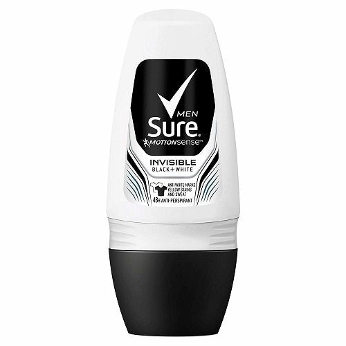 Sure Anti-perspirant Roll On Invisible Men 50ml