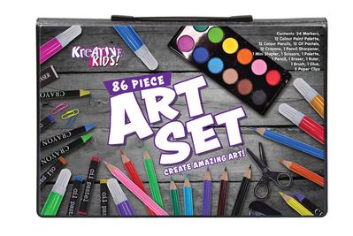 Kreative Kids 86 Piece Art Set