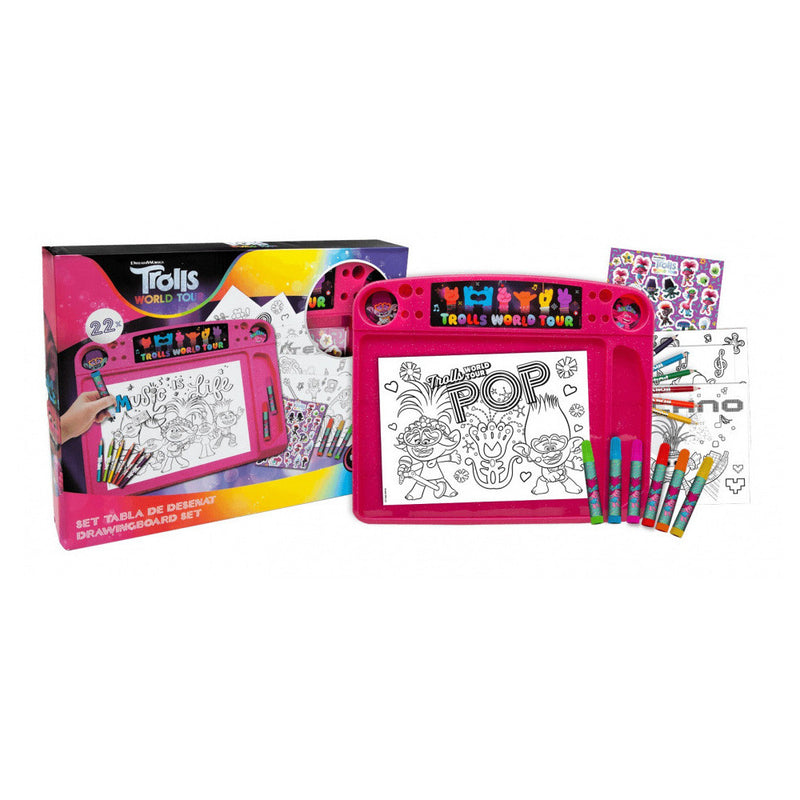 Trolls Drawing Board Set