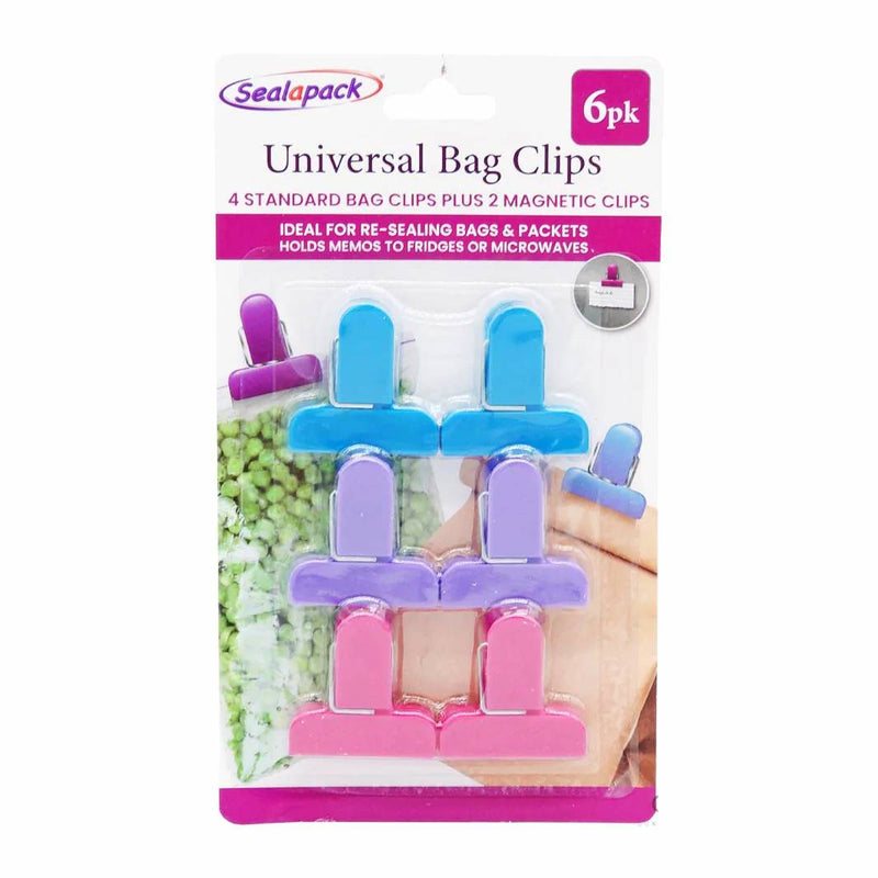 Sealapack Bag Clips 6pk