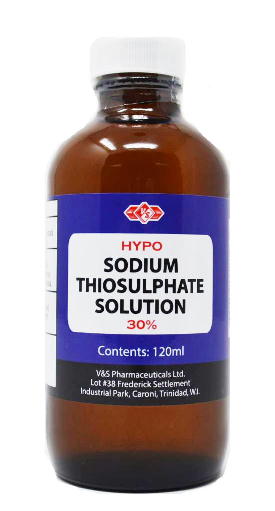 V&S Sodium Thiosulphate Solution 30% 120ml