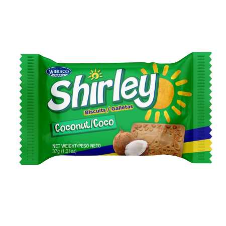 Wibisco Shirley Coconut Biscuits 37g