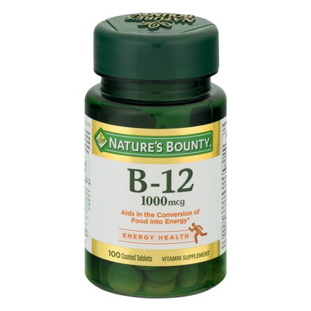 Nature's Bounty B-12 1000mcg 100 Tabs