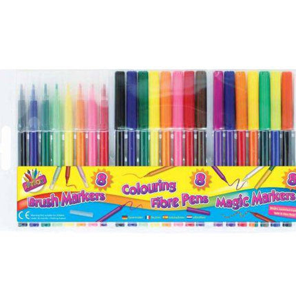 Art Box Colouring Pens 24pk