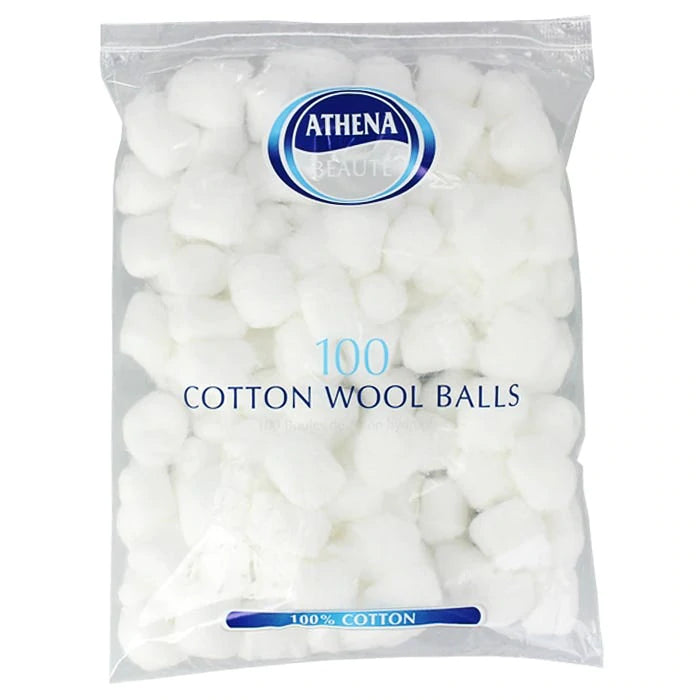 Athena Cotton Wool Balls White 100's