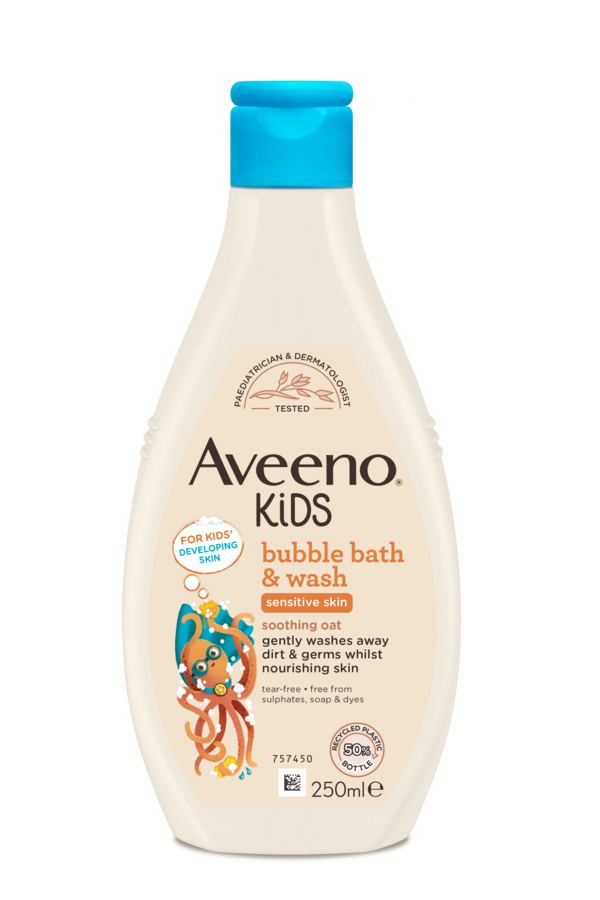 Aveeno Kids Bubble & Wash 250ml
