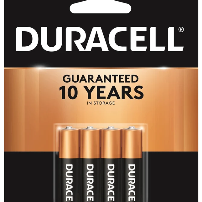 Duracell Plus Batteries AAA  4pk