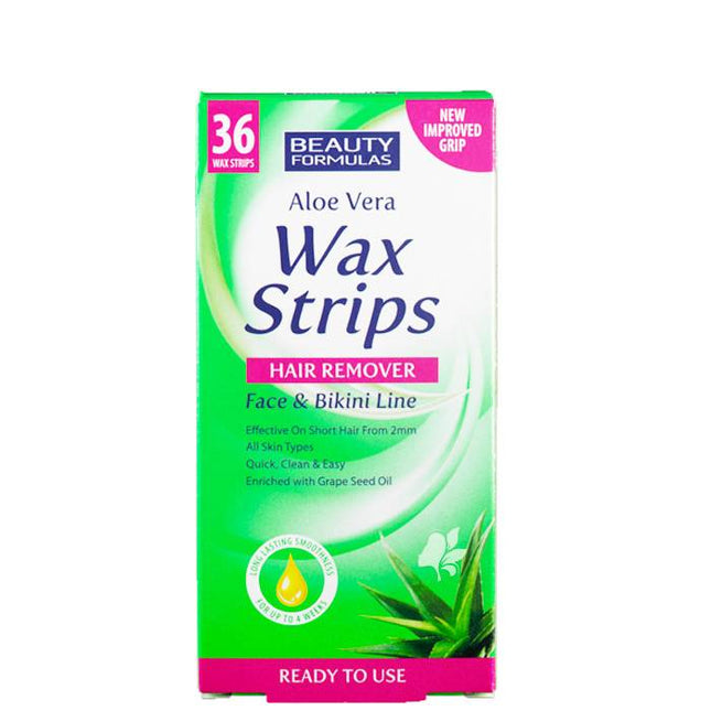 Wax Strips Hair Remover Face & Bikini Line