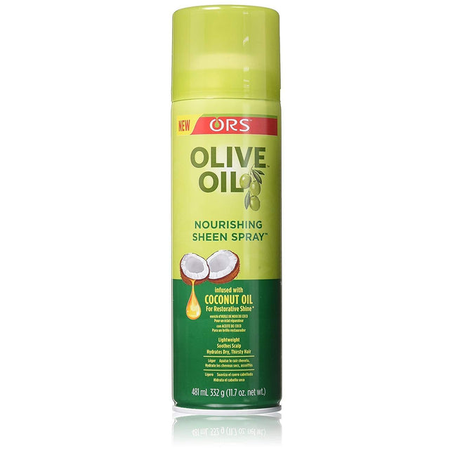 Organic Root Stimulator Olive Oil Sheen Spray w/ Coconut 11.5