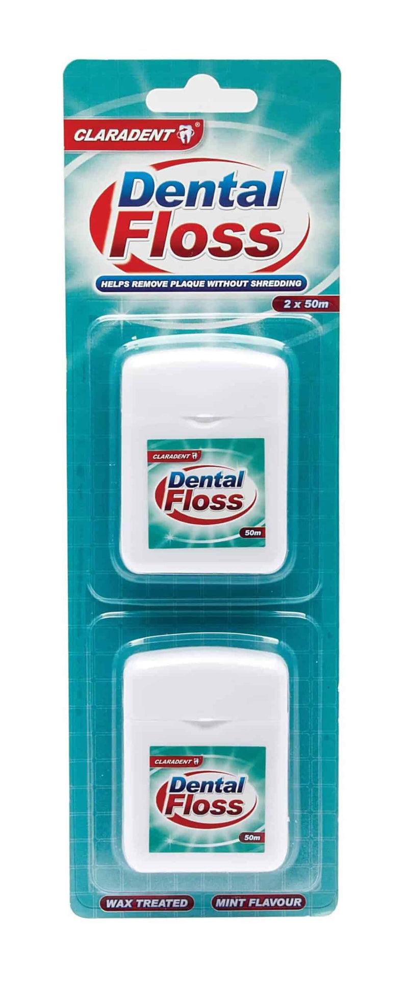 Claradent Dental Floss 2pk