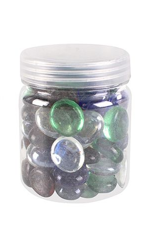 D I D Decorative Glass Pebbles 300g