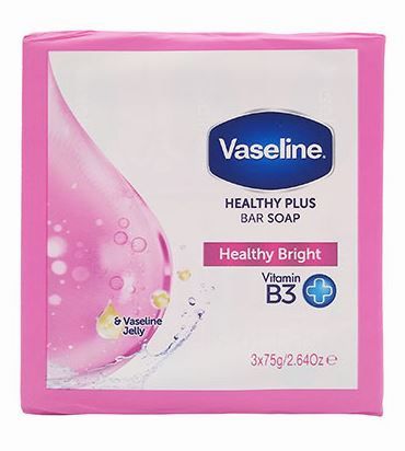 Vaseline Healthy Plus Bar Soap 3 x 75g