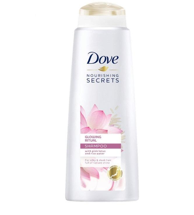 Dove N/S Shampoo Glowing Ritual W Pink Lotus & Rice Water 250ml