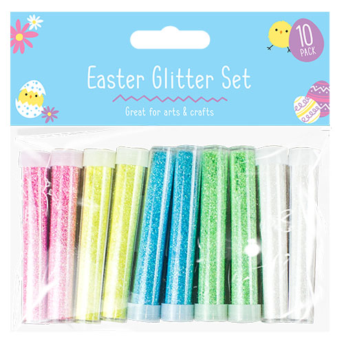 Hoppy Easter Easter Glitter Set  (Single tubes)