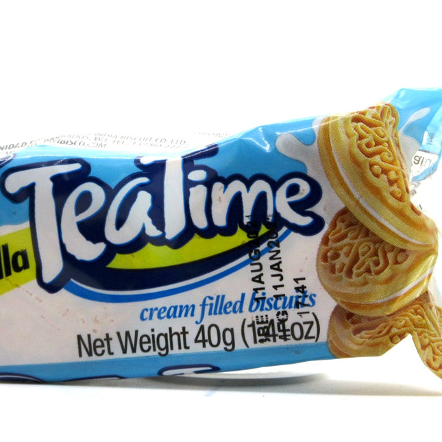 Wibisco Tea Time Vanilla Biscuits 40g