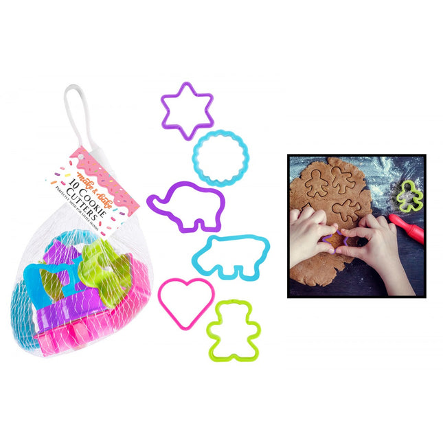 Make & Bake Kids Cookie Cutter 10pc
