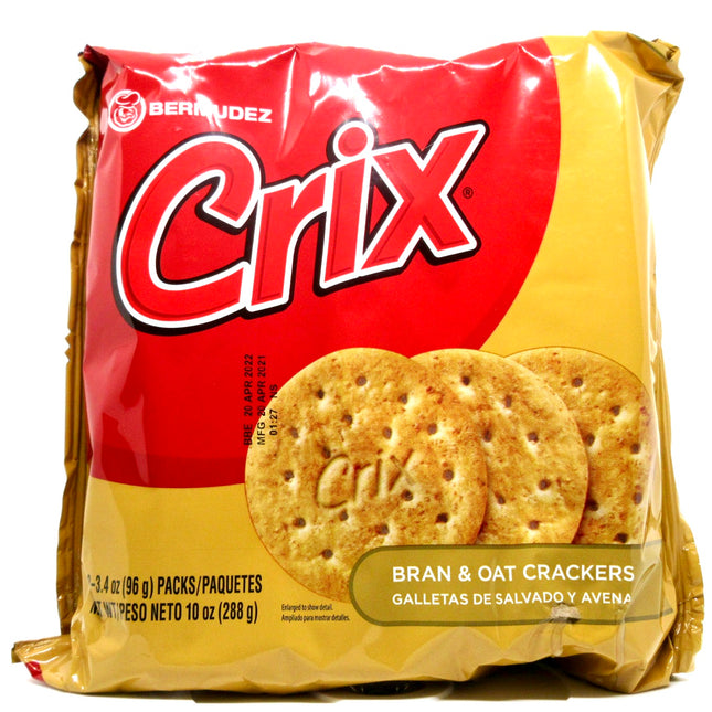 Crix Bran & Oat Crackers 255g (c/s 16's)