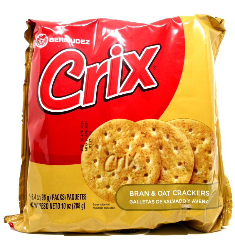 Crix Bran & Oat Crackers 255g (c/s 16's)