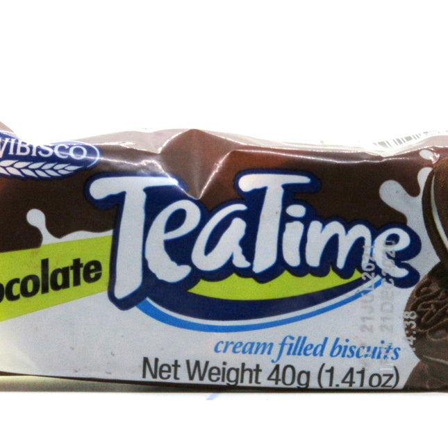 Wibisco Tea Time Chocolat Biscuits 40g