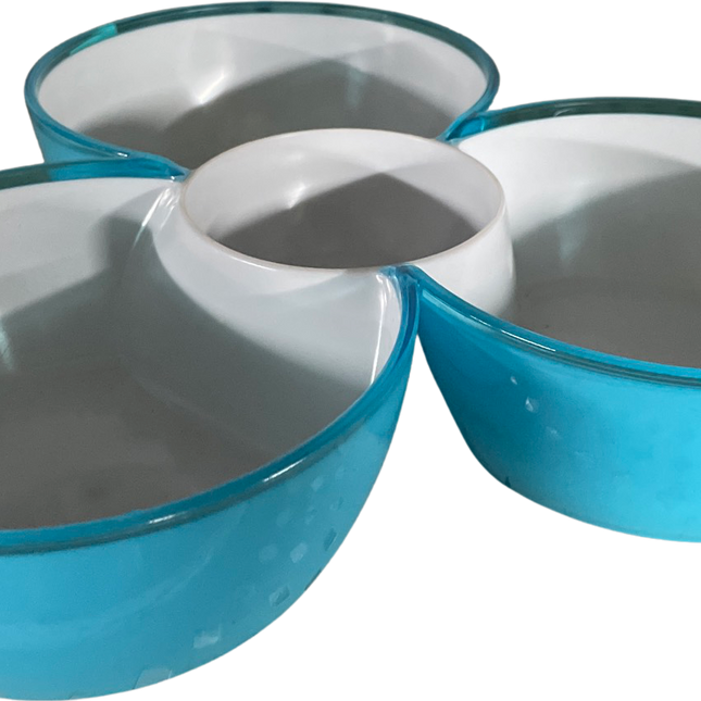 2 Tone Tapas Trio Dish Asst Colours